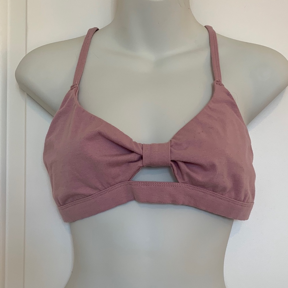 NWT Pink Bralette Size Large - Picture 3 of 7